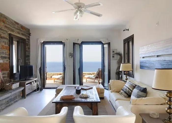 Villa Aperon - 5 Bed, 5 Bath - Kea Rent - Kastellakia Bay