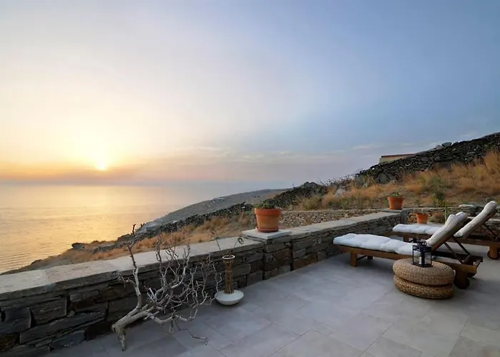 Aperon - 5 Bed, 5 Bath - Kea Rent - Kastellakia Bay וילה *